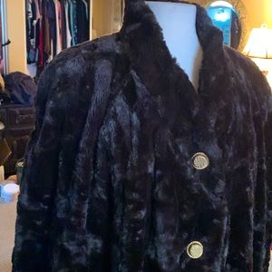 Vintage Minx faux fur coat best quality From Germany